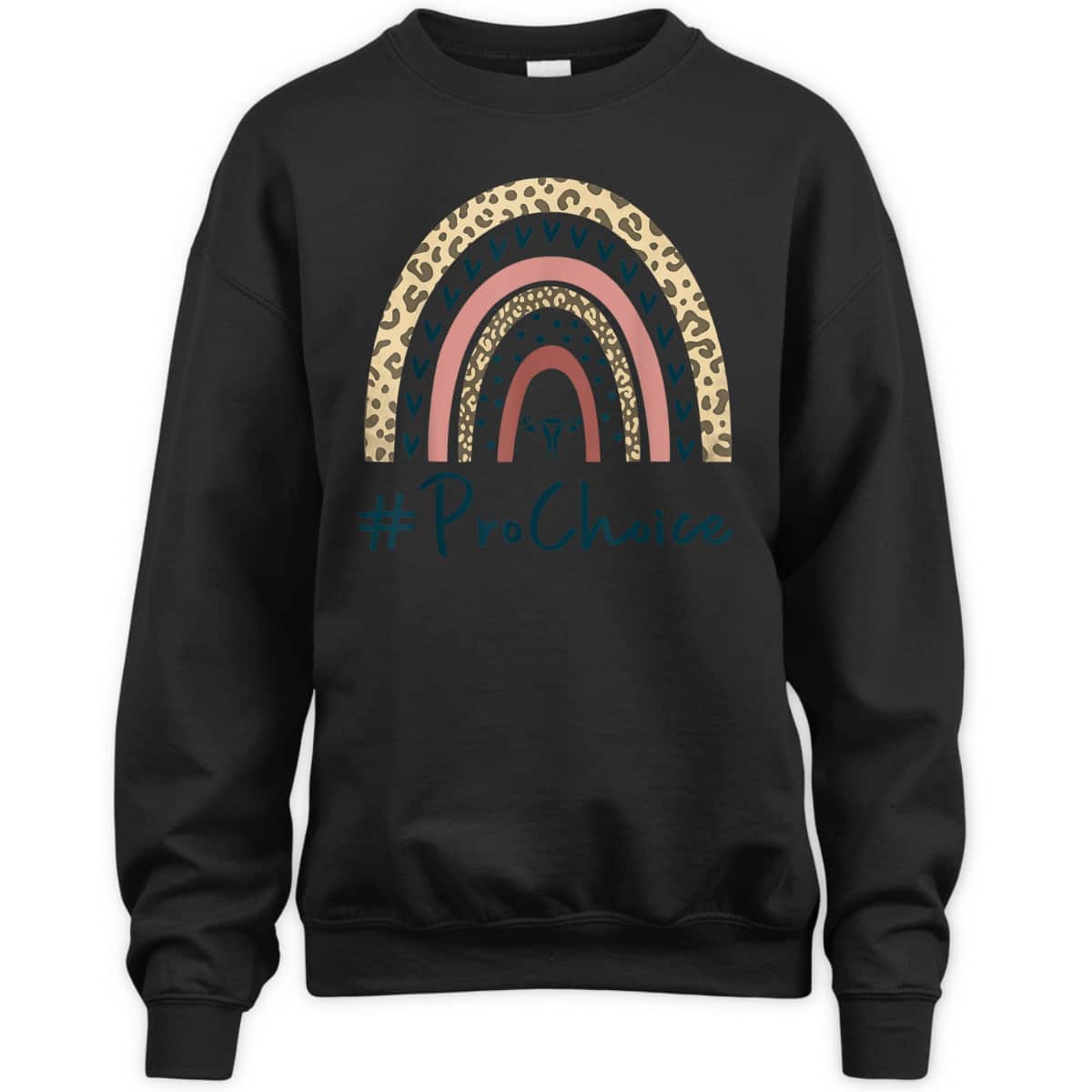 Pro Choice Leopard Rainbow Feminist Rights My Choice T-Shirt Pro Choice Leopard Rainbow Feminist Rights My Choice T-Shirt