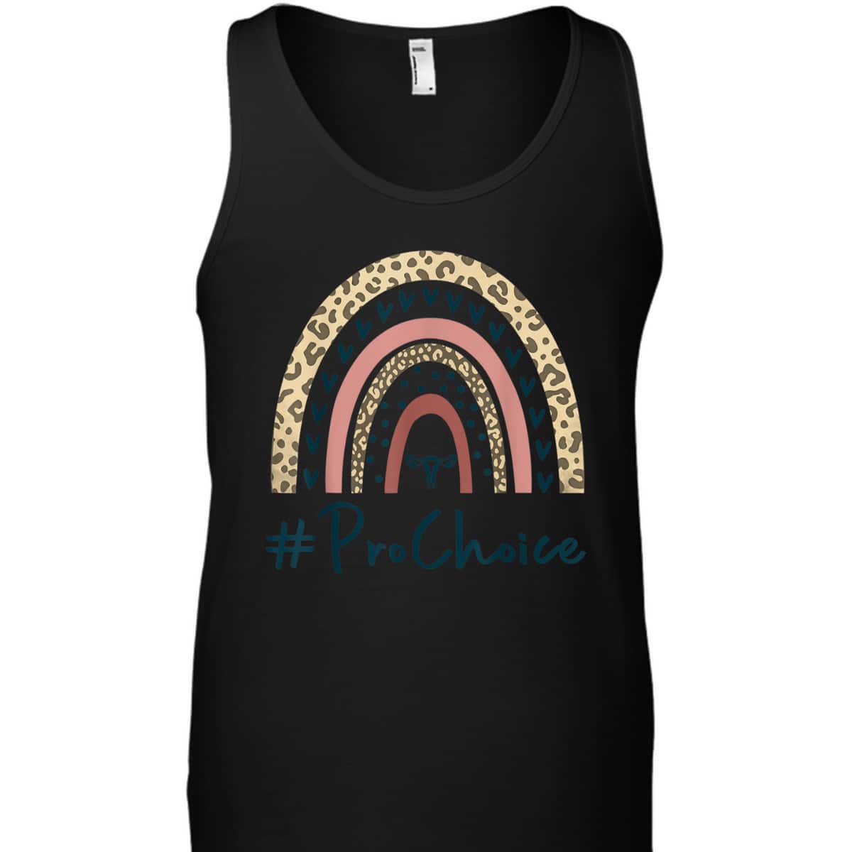 Pro Choice Leopard Rainbow Feminist Rights My Choice T-Shirt Pro Choice Leopard Rainbow Feminist Rights My Choice T-Shirt