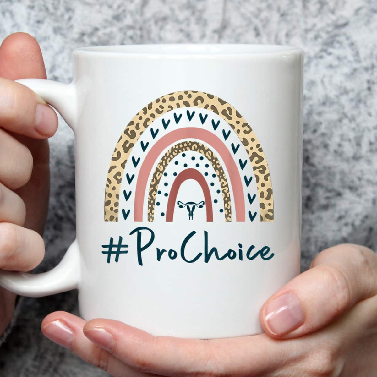 Pro Choice Leopard Rainbow Feminist Rights My Choice T-Shirt Pro Choice Leopard Rainbow Feminist Rights My Choice T-Shirt