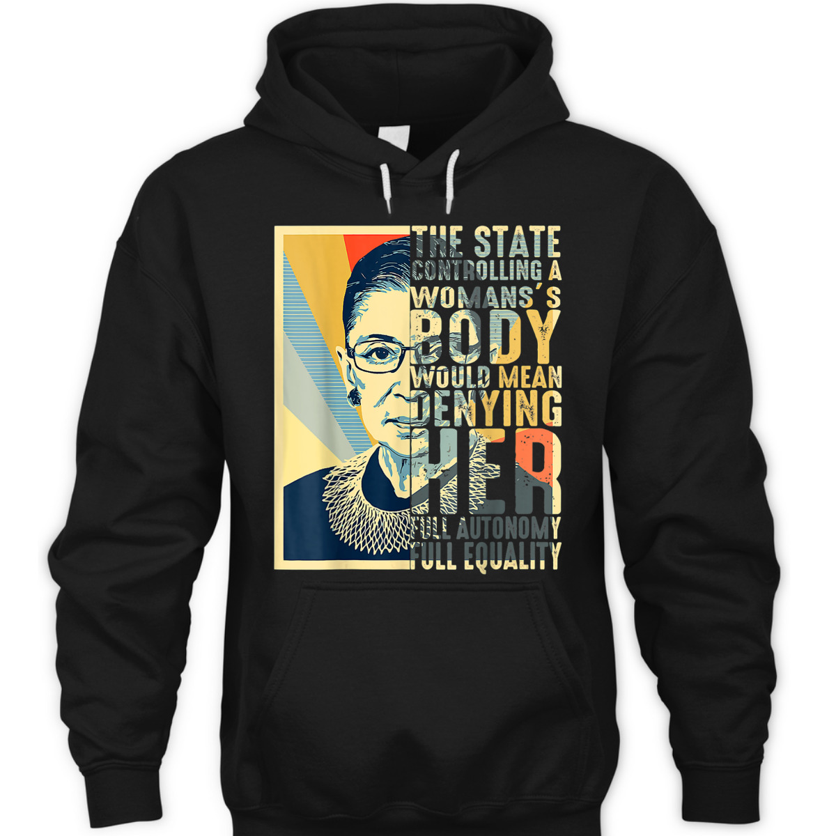 Feminist Ruth Bader Ginsburg Pro Choice My Body My Choice T-Shirt