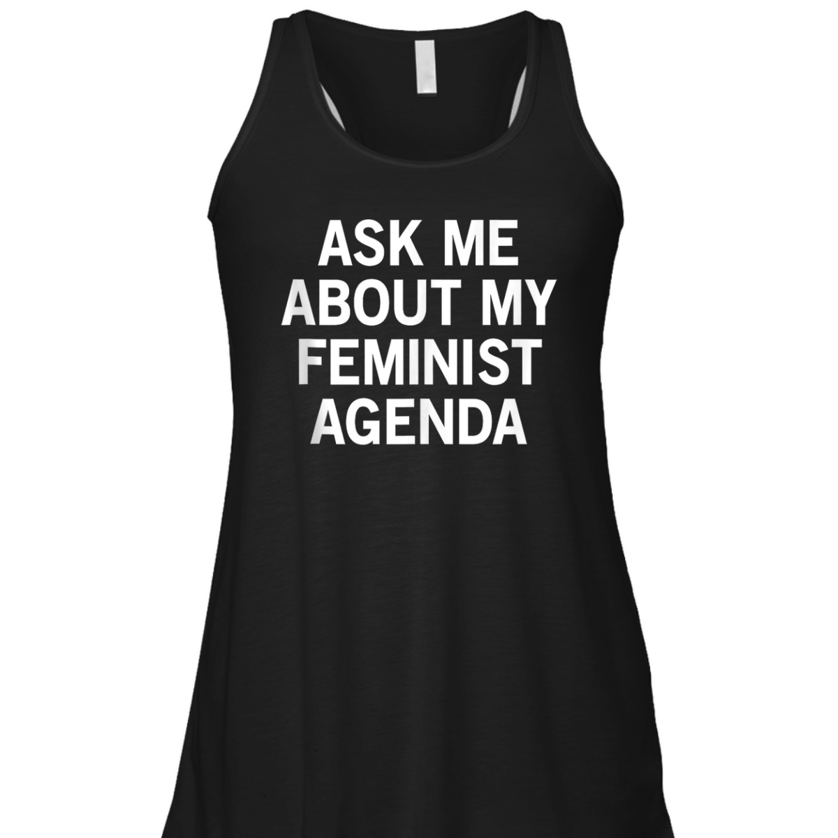 Ask Me About My Feminist Agenda T-Shirt Ask Me About My Feminist Agenda T-Shirt