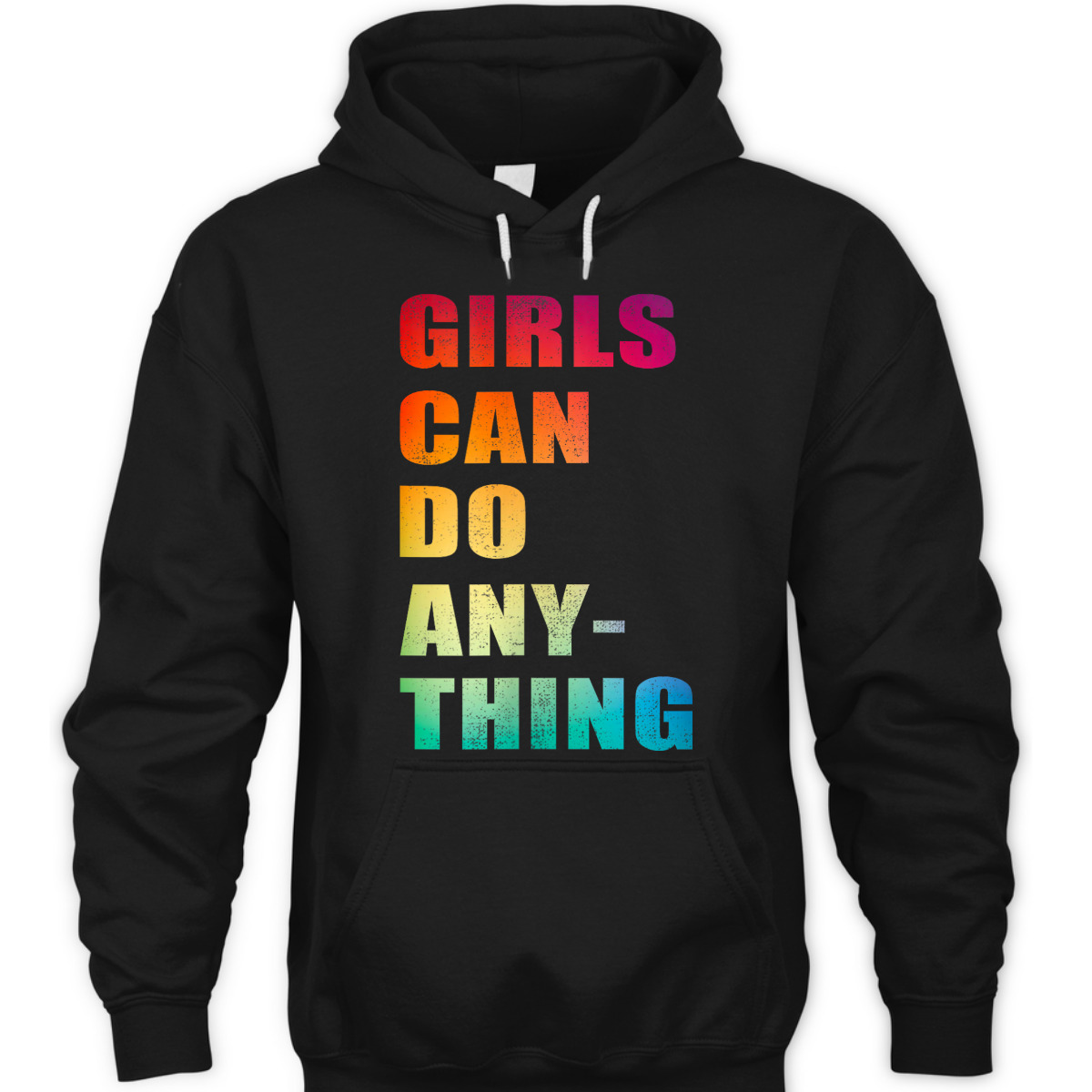 Womens Girls Can Do Anything, Rainbow Feminist, Feminism T-Shirt Womens Girls Can Do Anything, Rainbow Feminist, Feminism T-Shirt