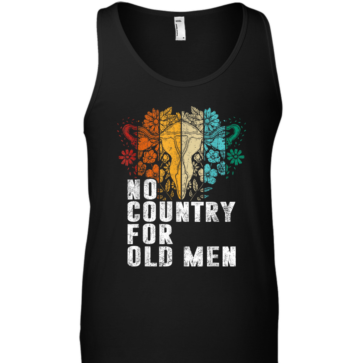 No Country For Old Men Uterus Feminist Women Rights Vintage T-Shirt No Country For Old Men Uterus Feminist Women Rights Vintage T-Shirt