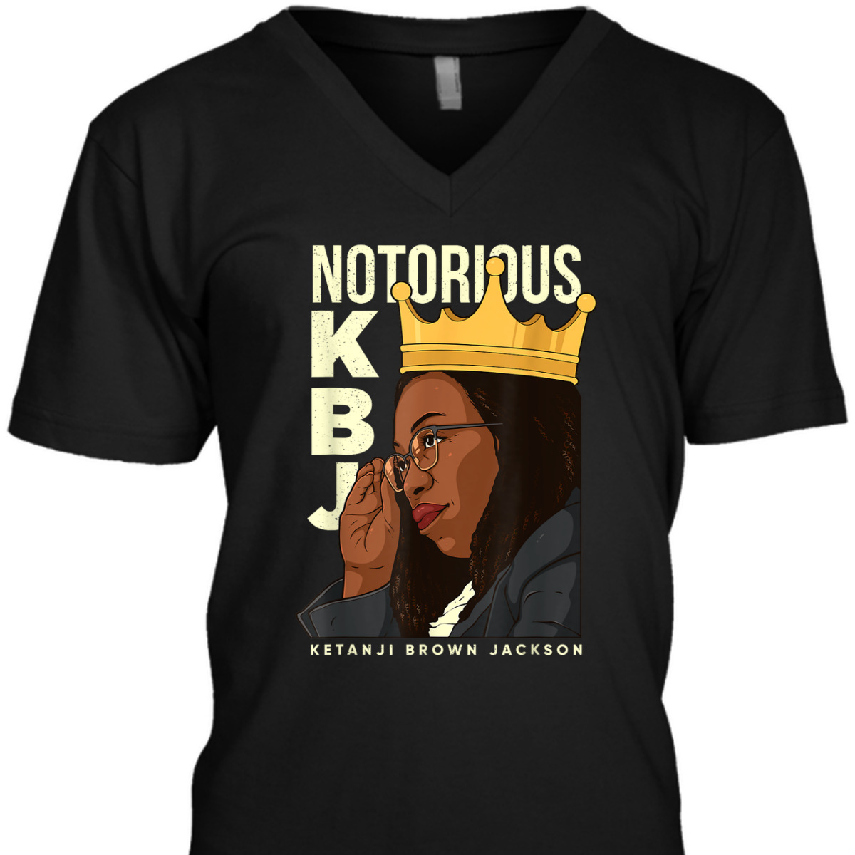 Notorious KBJ Costume Ketanji Brown Jackson Liberal Feminist T-Shirt Notorious KBJ Costume Ketanji Brown Jackson Liberal Feminist T-Shirt