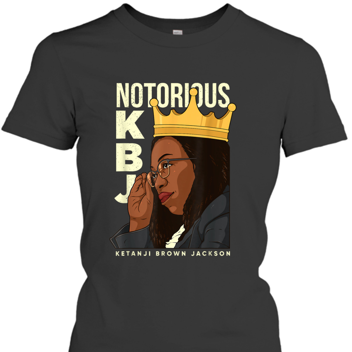 Notorious KBJ Costume Ketanji Brown Jackson Liberal Feminist T-Shirt