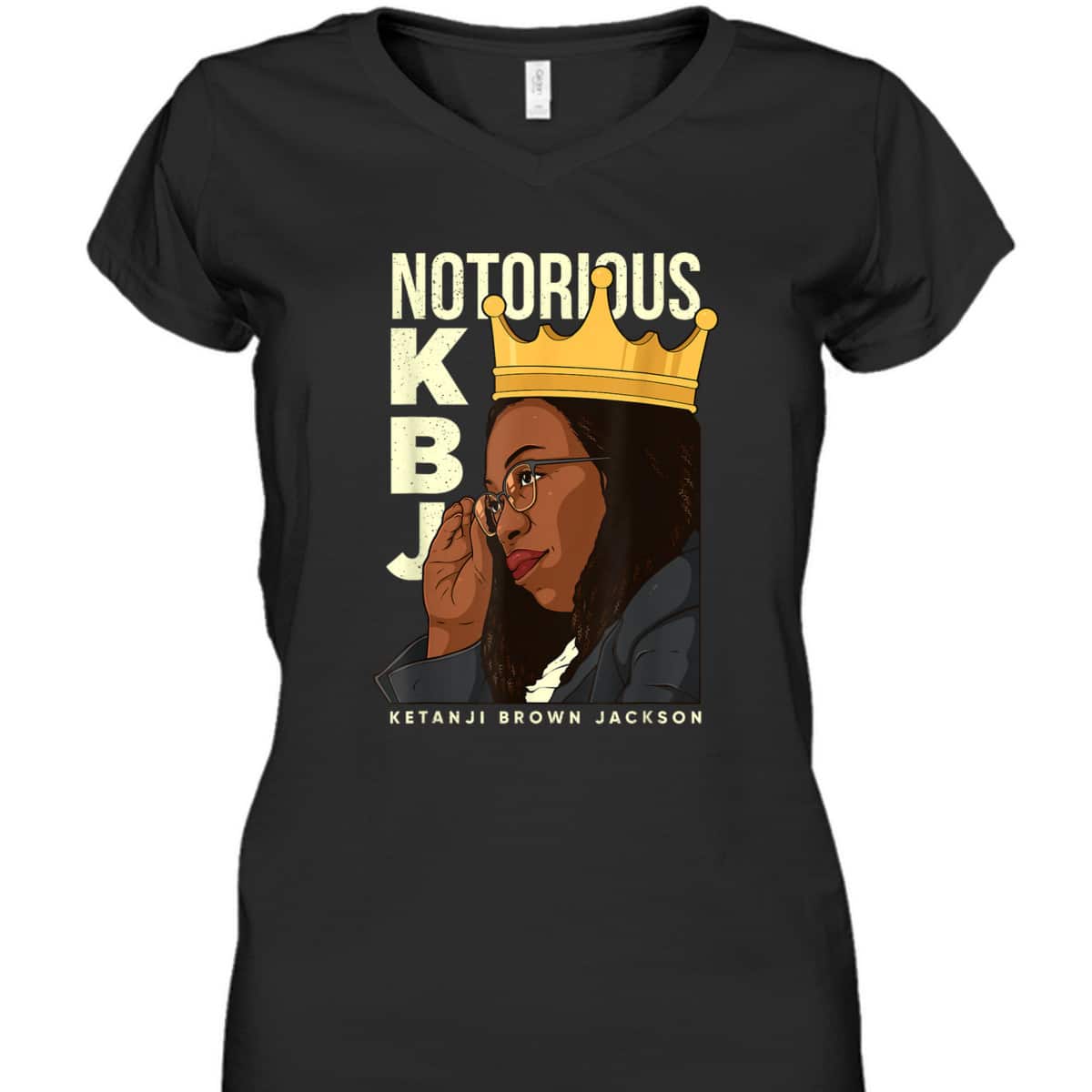 Notorious KBJ Costume Ketanji Brown Jackson Liberal Feminist T-Shirt Notorious KBJ Costume Ketanji Brown Jackson Liberal Feminist T-Shirt