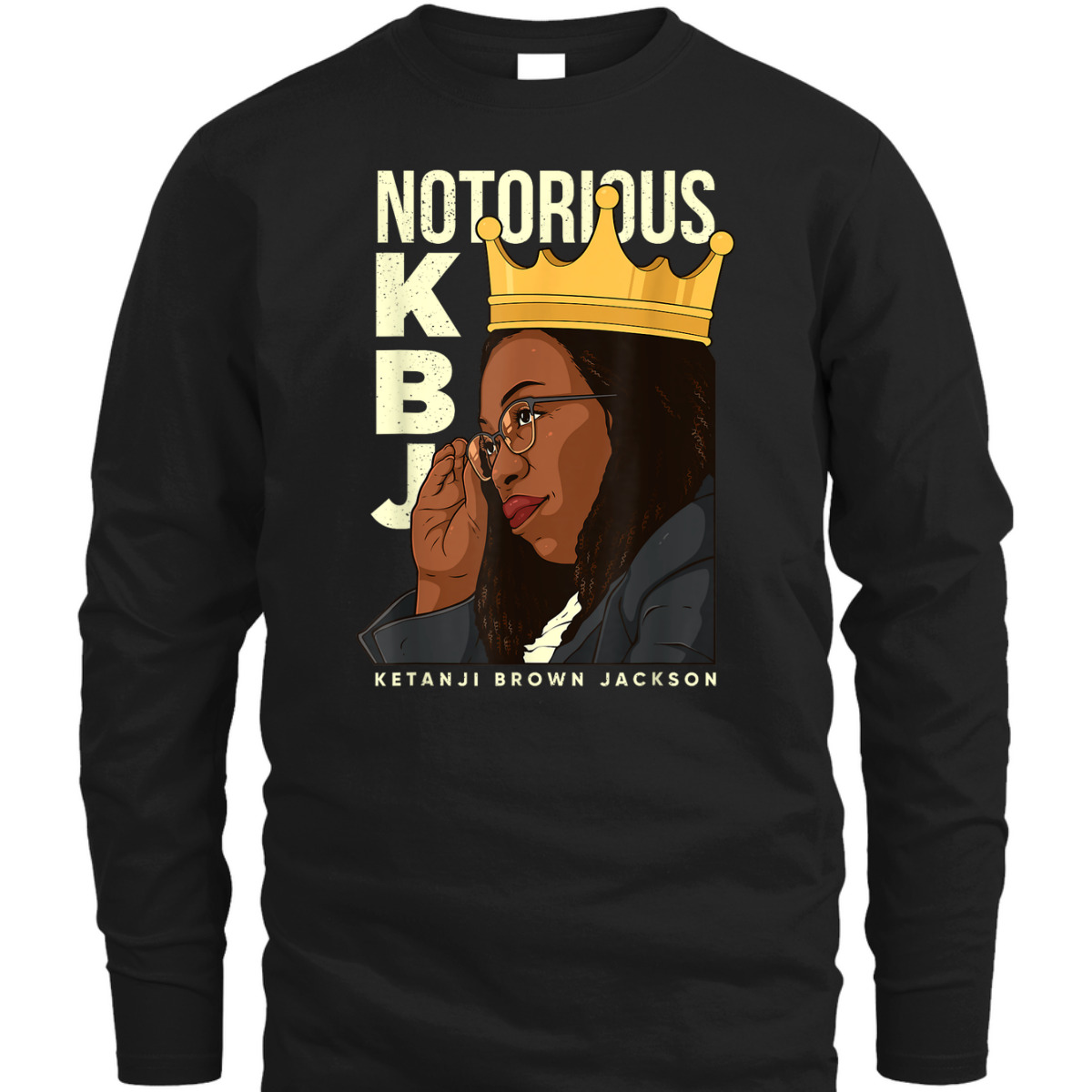 Notorious KBJ Costume Ketanji Brown Jackson Liberal Feminist T-Shirt Notorious KBJ Costume Ketanji Brown Jackson Liberal Feminist T-Shirt