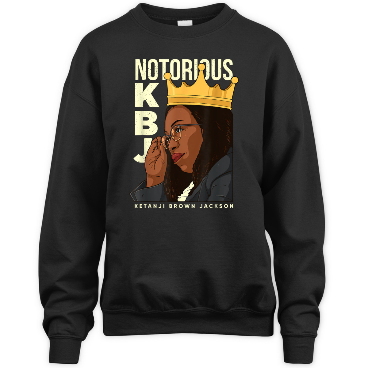 Notorious KBJ Costume Ketanji Brown Jackson Liberal Feminist T-Shirt