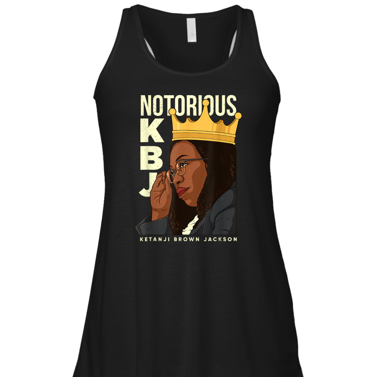 Notorious KBJ Costume Ketanji Brown Jackson Liberal Feminist T-Shirt