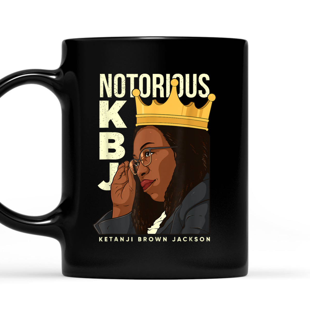 Notorious KBJ Costume Ketanji Brown Jackson Liberal Feminist T-Shirt