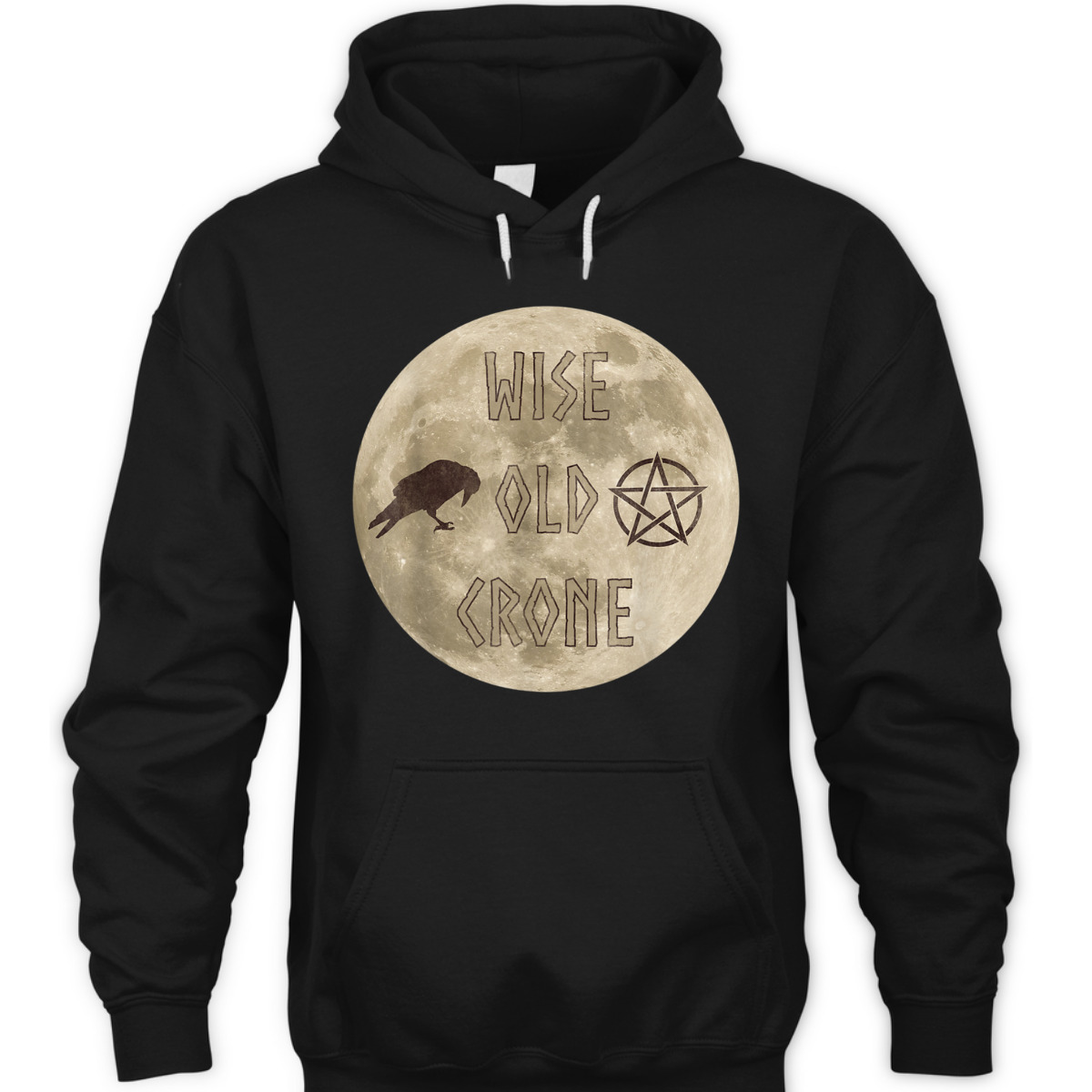 Wise Old Crone Wicca Pagan Triple Goddess Feminist T-Shirt Wise Old Crone Wicca Pagan Triple Goddess Feminist T-Shirt