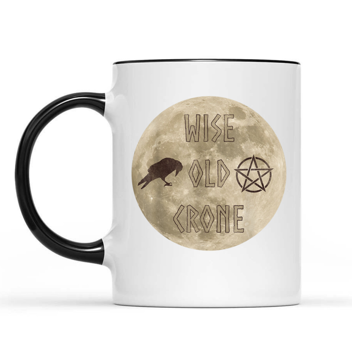 Wise Old Crone Wicca Pagan Triple Goddess Feminist T-Shirt
