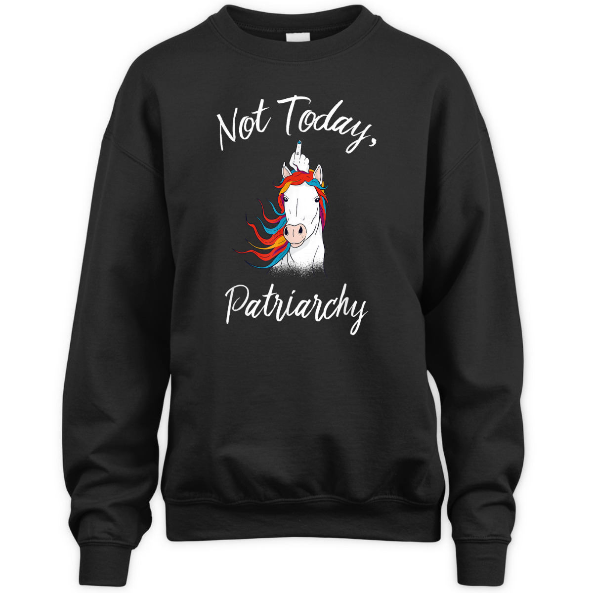 Feminist Unicorn Anti Patriarchy Unicorn Gift T-Shirt