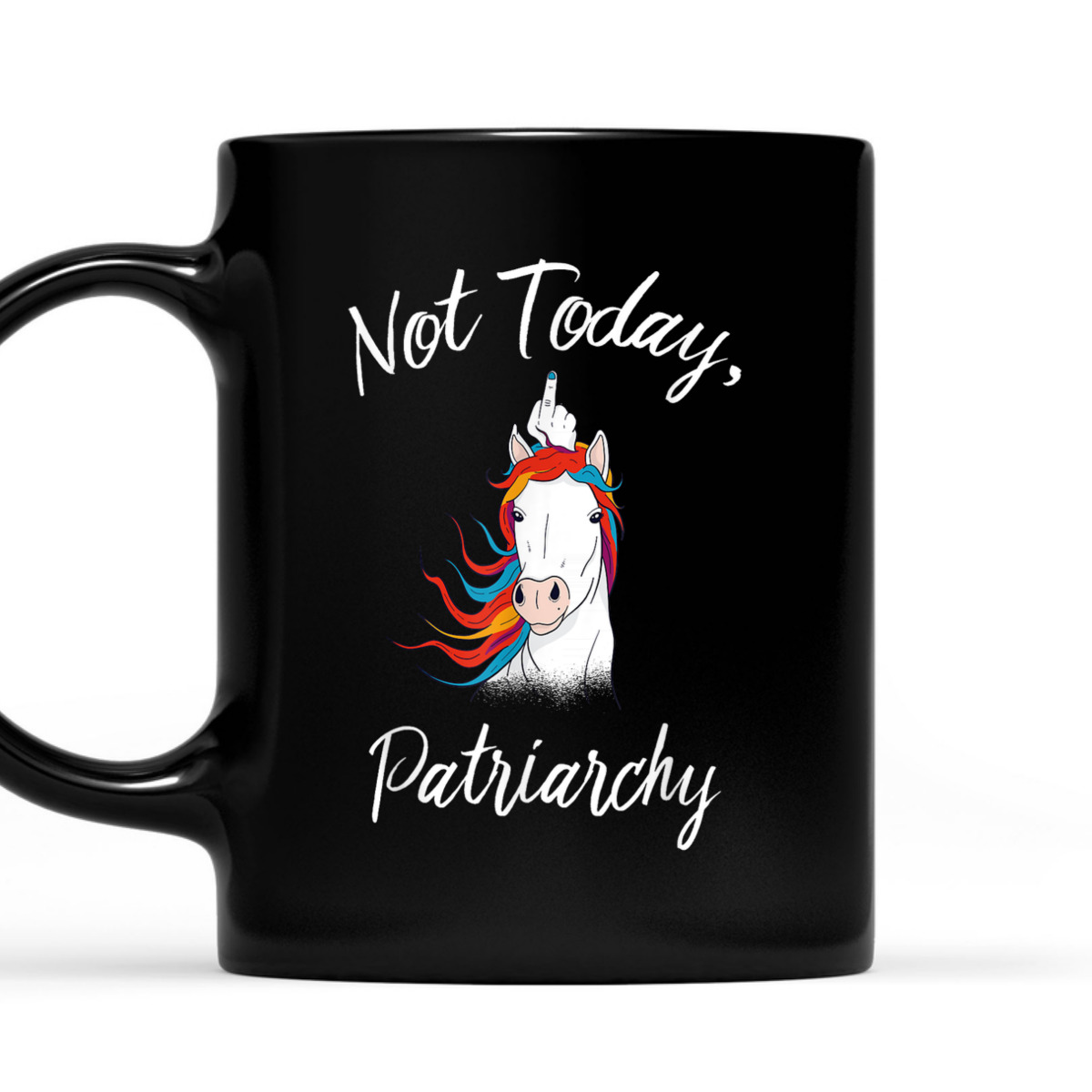 Feminist Unicorn Anti Patriarchy Unicorn Gift T-Shirt