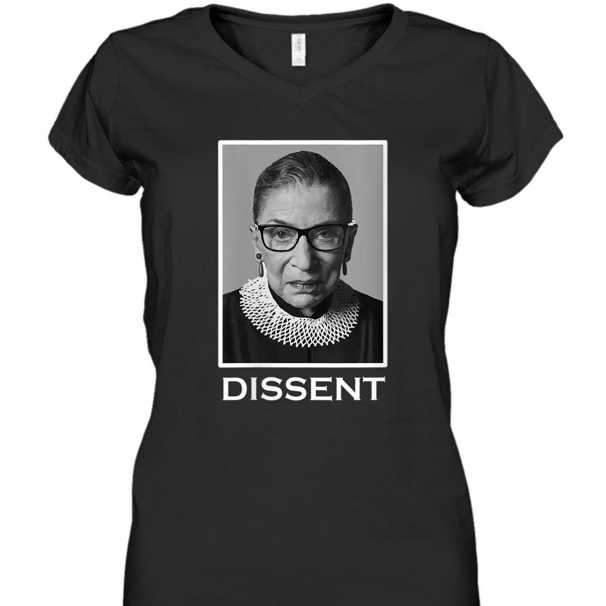 Womens Ruth Bader Ginsburg Dissent Feminist Equality T-Shirt