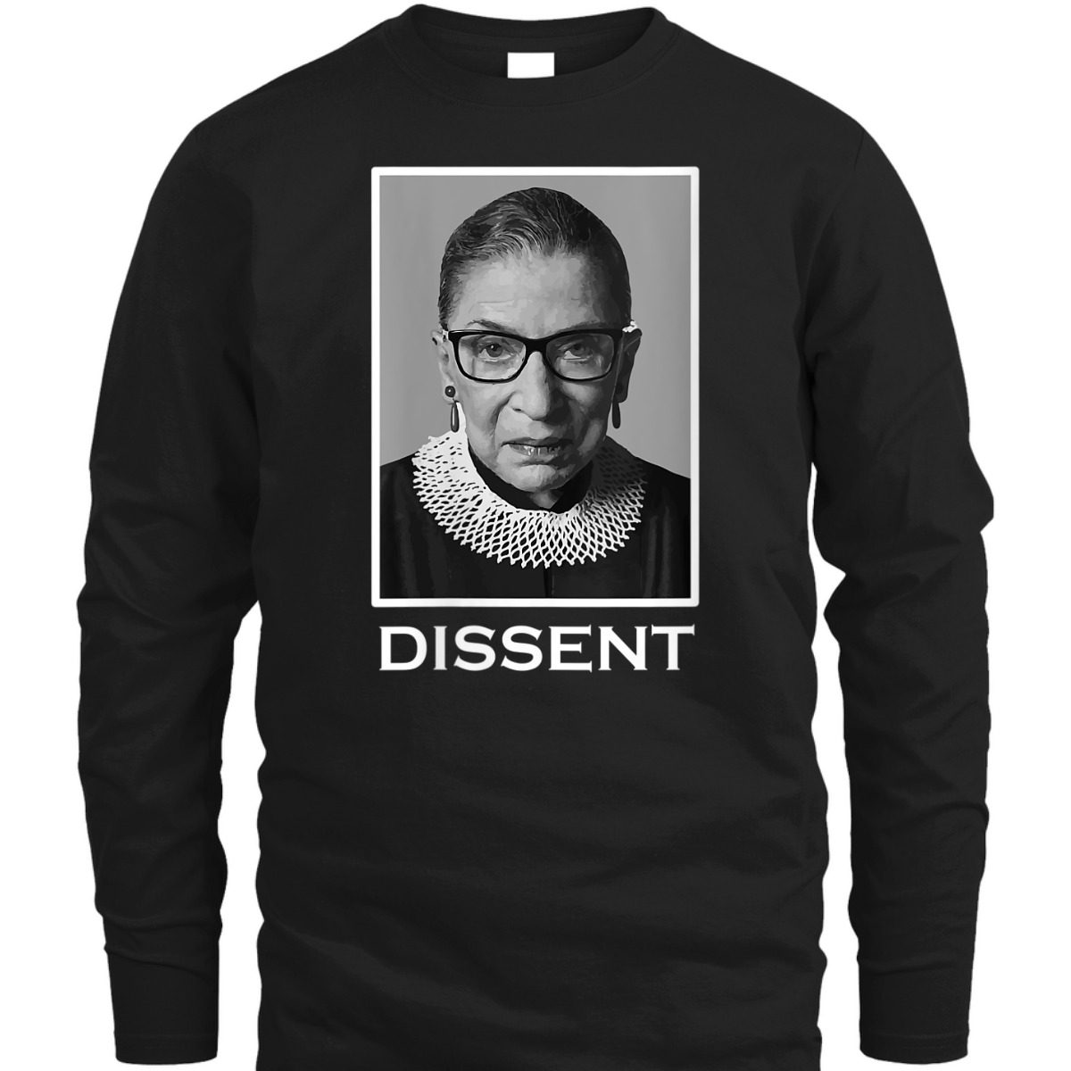 Womens Ruth Bader Ginsburg Dissent Feminist Equality T-Shirt