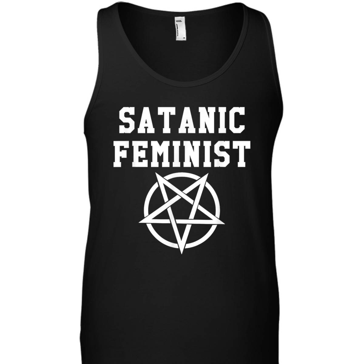 Satanic Feminist Goth Punk Rock Emo Metal Music T-Shirt