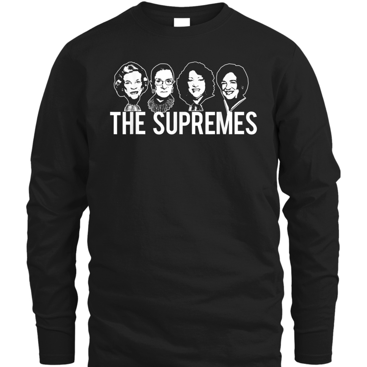 THE SUPREMES SCOTUS Justices RBG Feminist Meme T-Shirt THE SUPREMES SCOTUS Justices RBG Feminist Meme T-Shirt