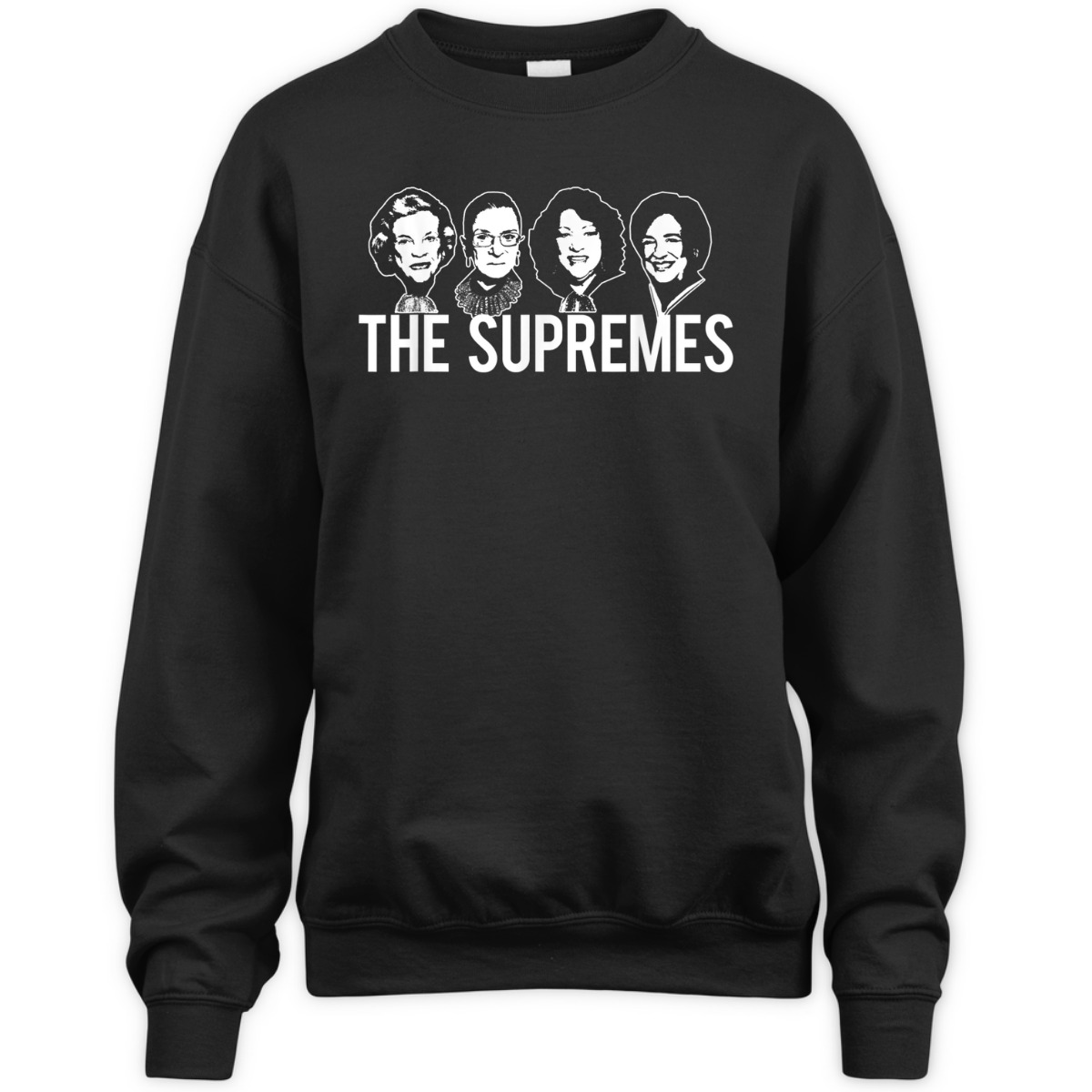 THE SUPREMES SCOTUS Justices RBG Feminist Meme T-Shirt THE SUPREMES SCOTUS Justices RBG Feminist Meme T-Shirt