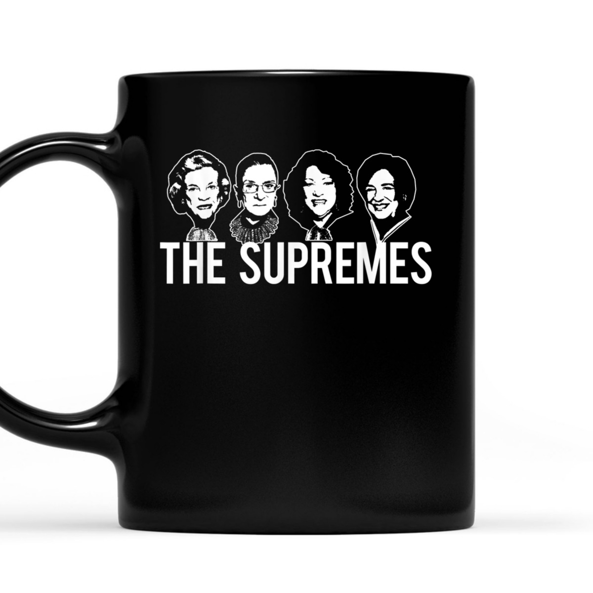 THE SUPREMES SCOTUS Justices RBG Feminist Meme T-Shirt THE SUPREMES SCOTUS Justices RBG Feminist Meme T-Shirt