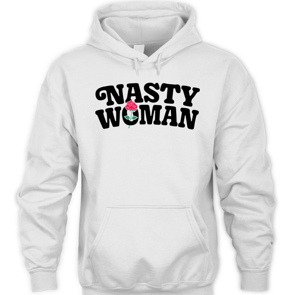 Nasty Woman Feminist Rose Flower Women Feminism Floral Gifts T-Shirt