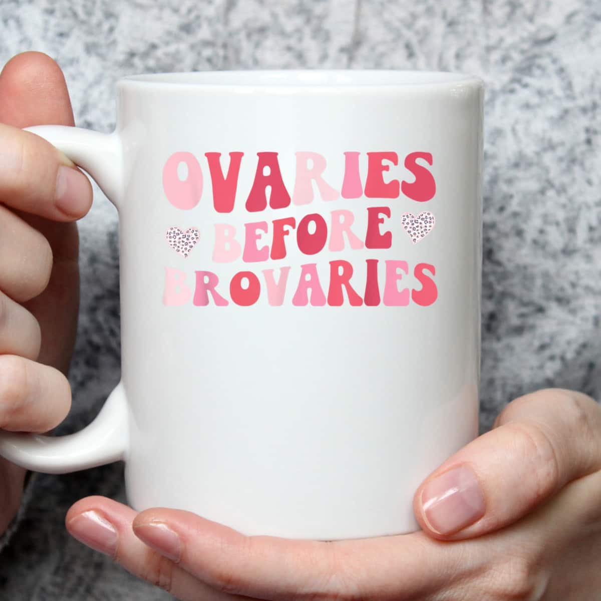 Ovaries Before Brovaries Galentines Feminist Feminism Girl T-Shirt