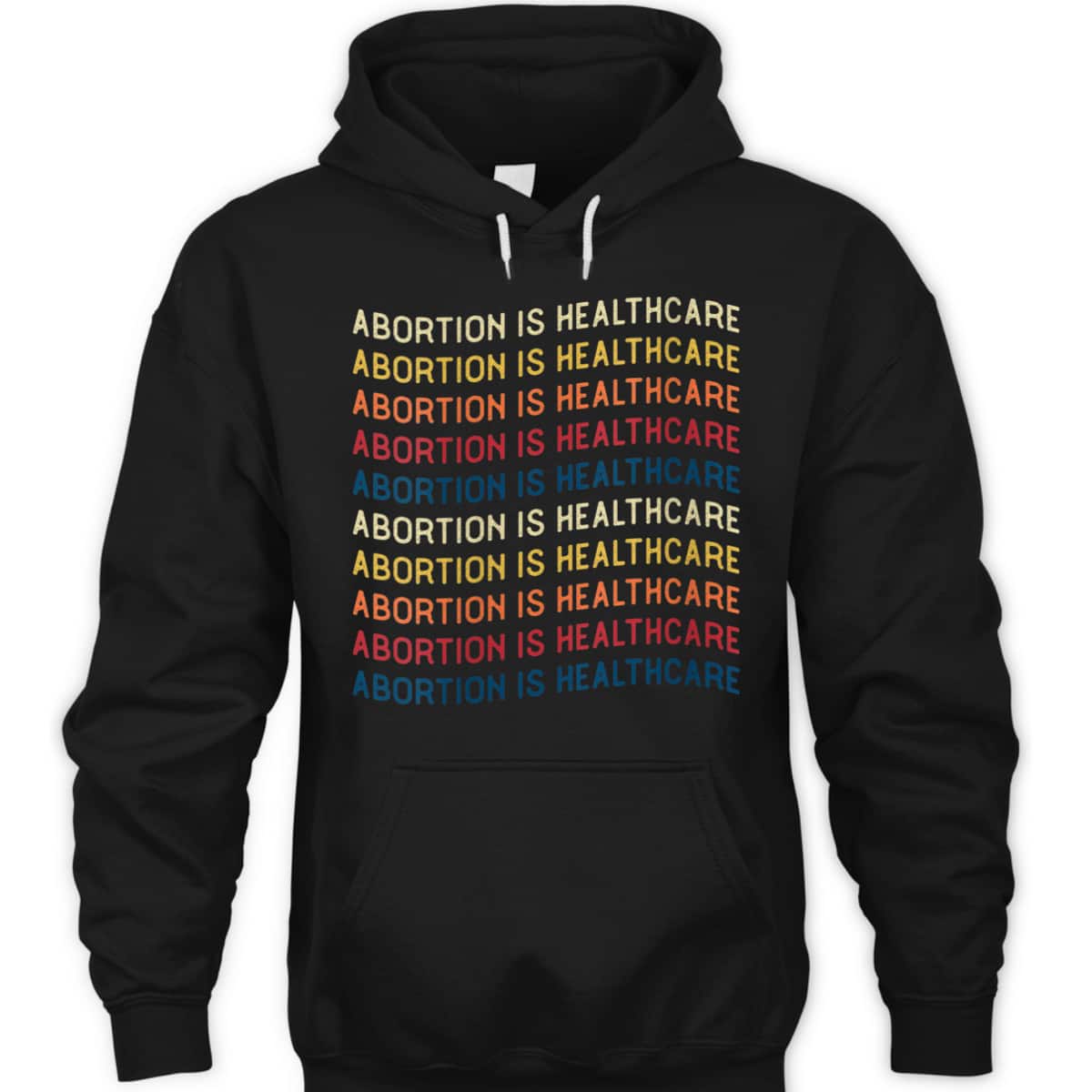 Womens Abortion Is Healthcare Retro Feminist Pro-Choice Women Right T-Shirt