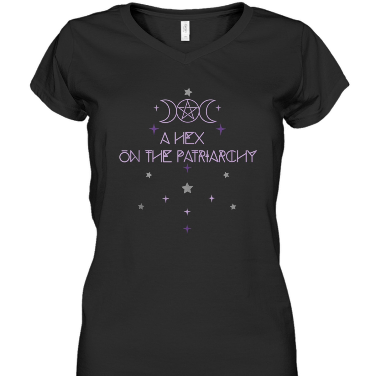 Feminist Goddess Moon Pentagram Witch Hex Patriarchy T-Shirt Feminist Goddess Moon Pentagram Witch Hex Patriarchy T-Shirt