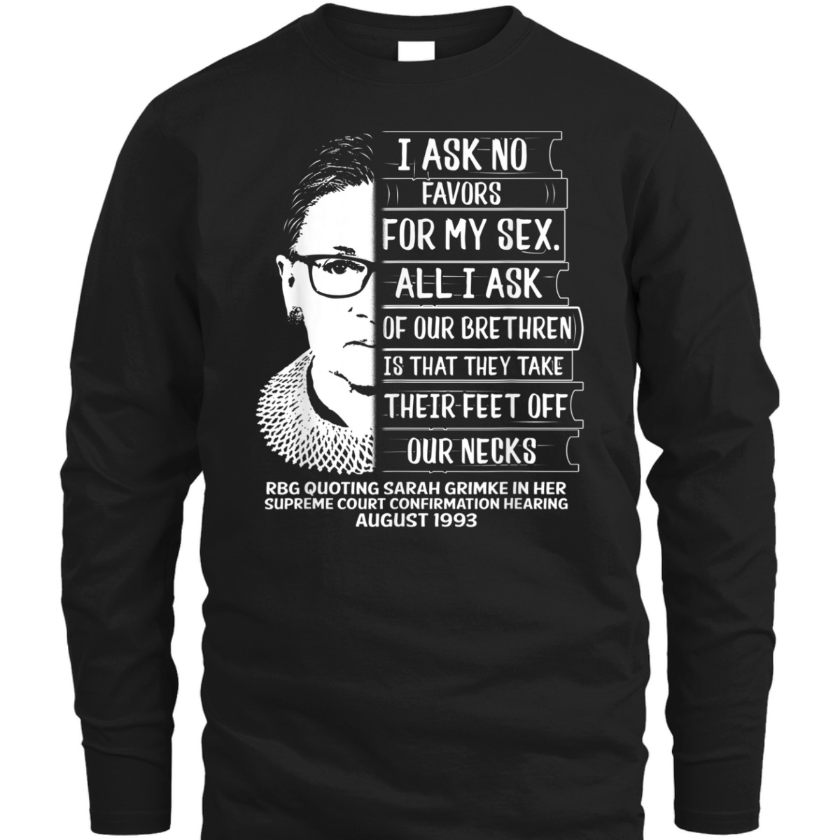 I Ask No Favor For My Sex Feminist Women Rights T-Shirt