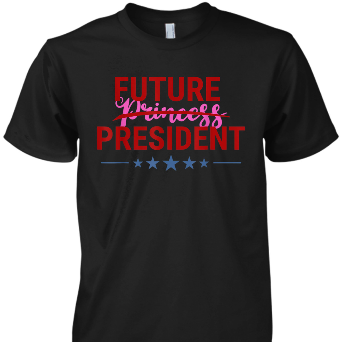 Future President Princess Cute Feminist Girls Kids Youth T-Shirt