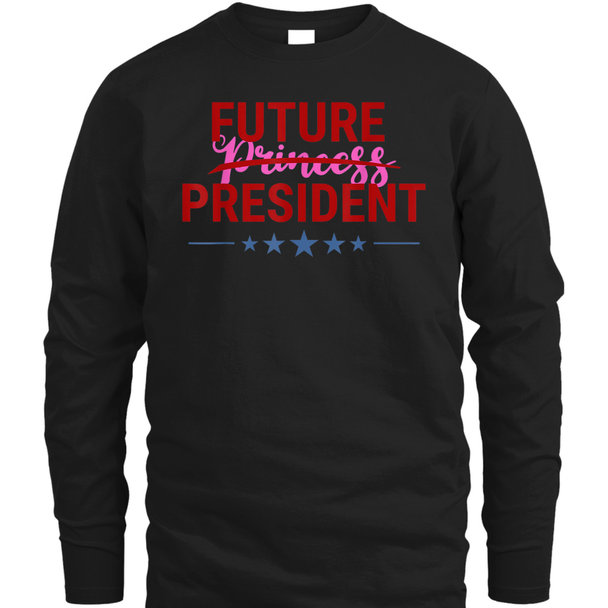 Future President Princess Cute Feminist Girls Kids Youth T-Shirt