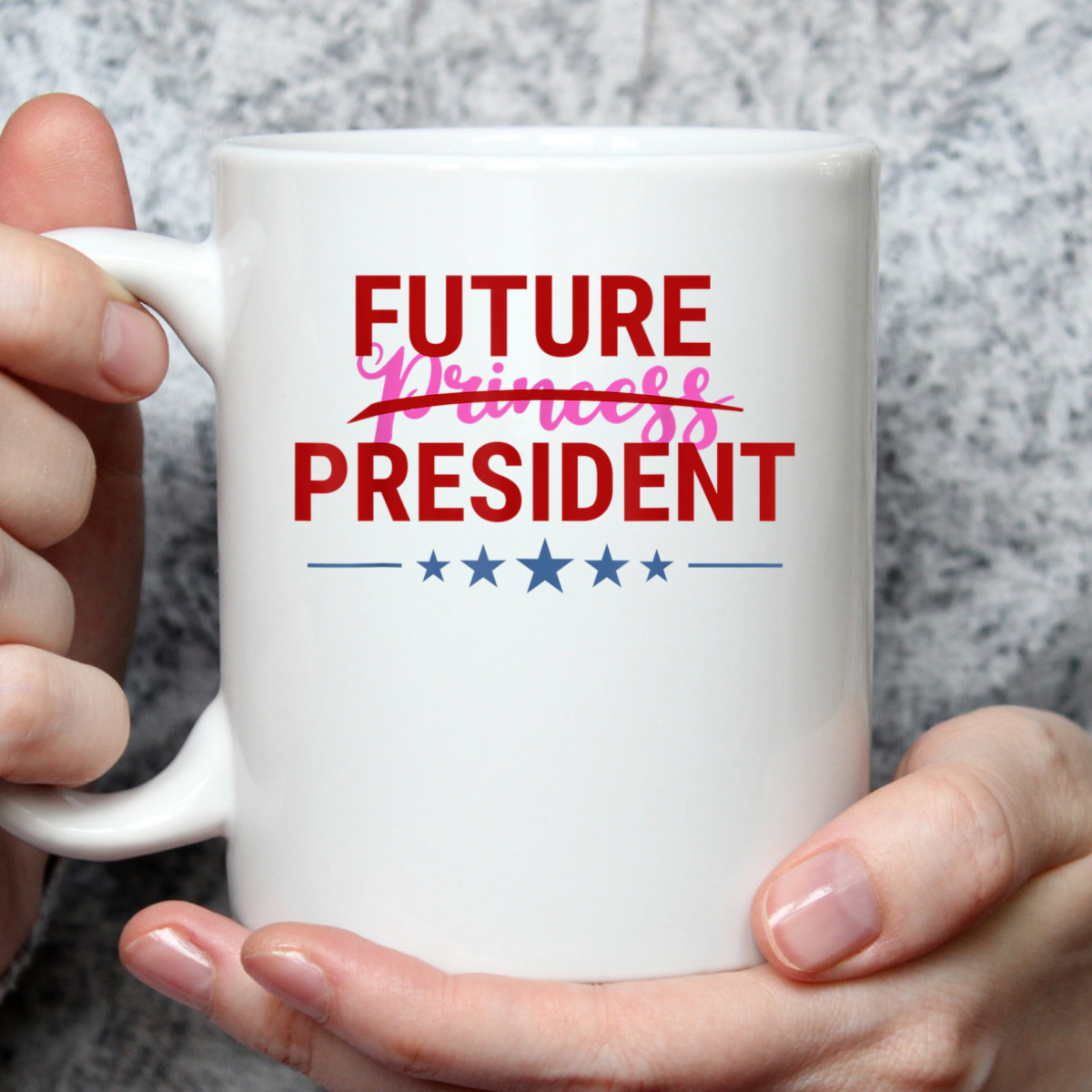 Future President Princess Cute Feminist Girls Kids Youth T-Shirt