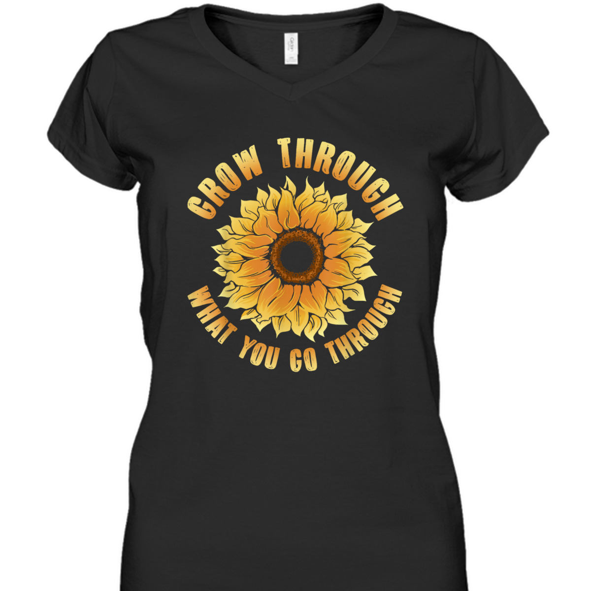 Grow Through What You Go Through Feminism Feminist T-Shirt Grow Through What You Go Through Feminism Feminist T-Shirt