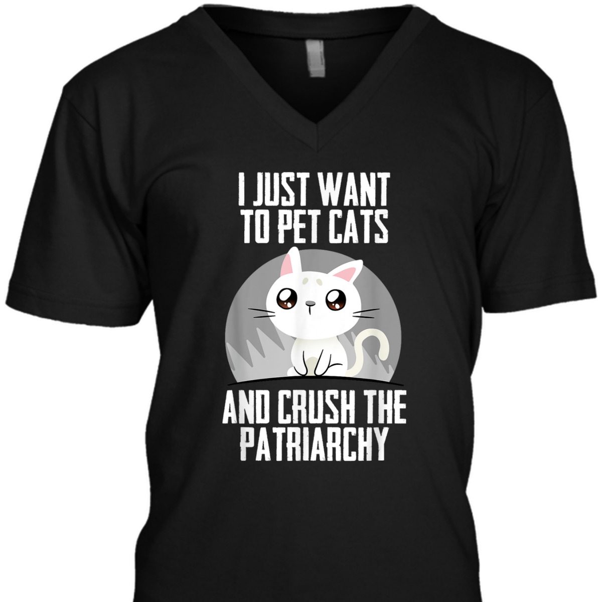 Feminist Patriarchy Cat Parent For Feminism Empowered Female T-Shirt Feminist Patriarchy Cat Parent For Feminism Empowered Female T-Shirt