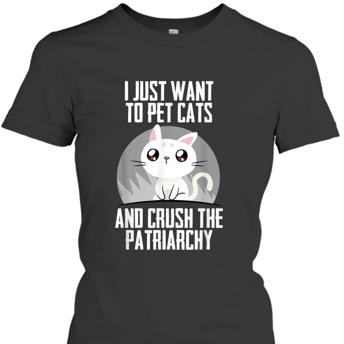 Feminist Patriarchy Cat Parent For Feminism Empowered Female T-Shirt Feminist Patriarchy Cat Parent For Feminism Empowered Female T-Shirt