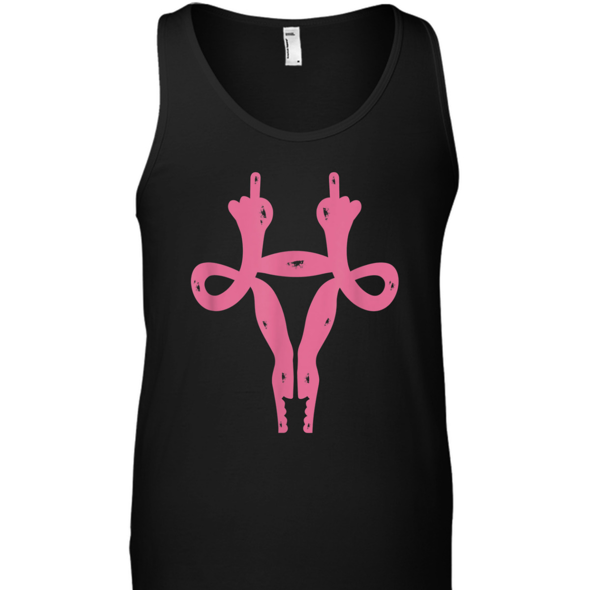 Uterus Middle Fingers Funny Pro-Choice & Feminist T-Shirt Uterus Middle Fingers Funny Pro-Choice & Feminist T-Shirt