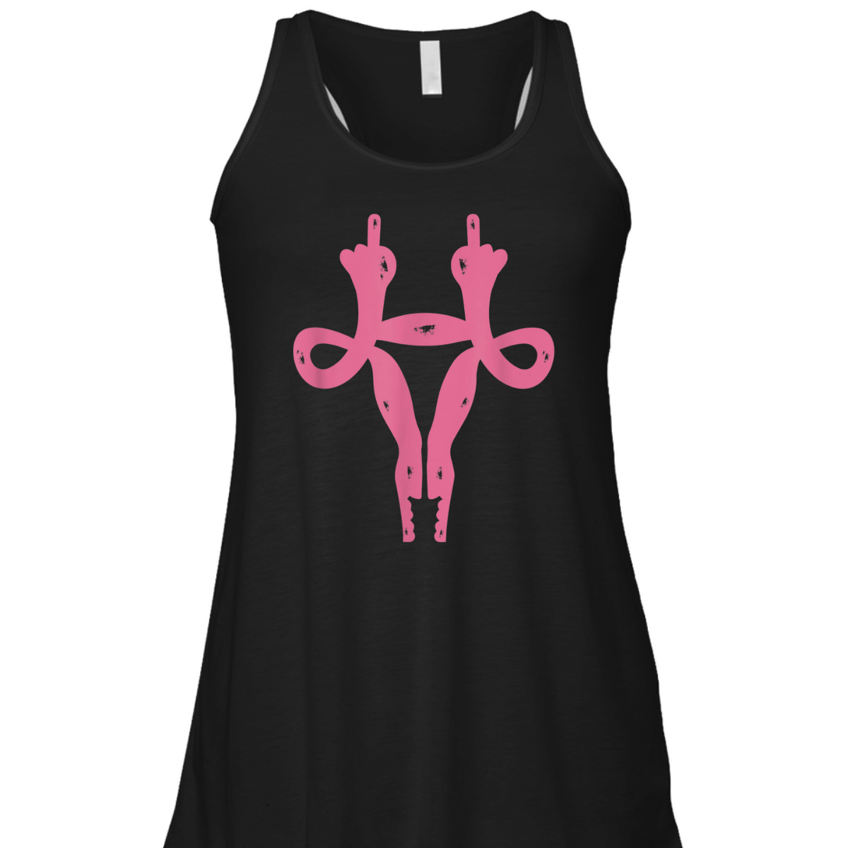 Uterus Middle Fingers Funny Pro-Choice & Feminist T-Shirt Uterus Middle Fingers Funny Pro-Choice & Feminist T-Shirt
