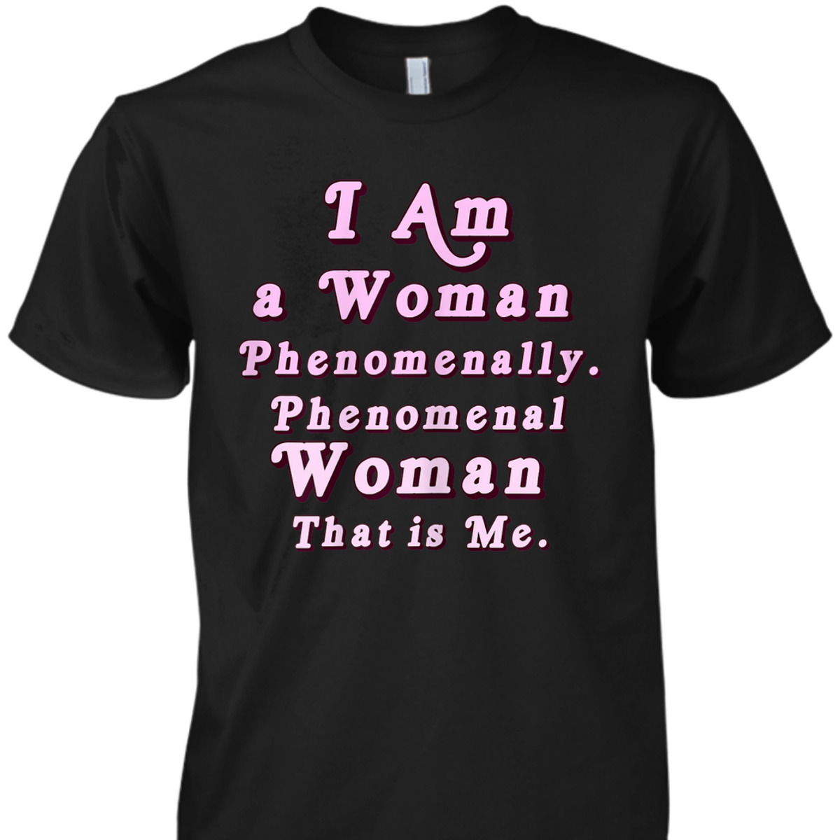 Womens Beautiful Woman - Woman First Feminist T-Shirt