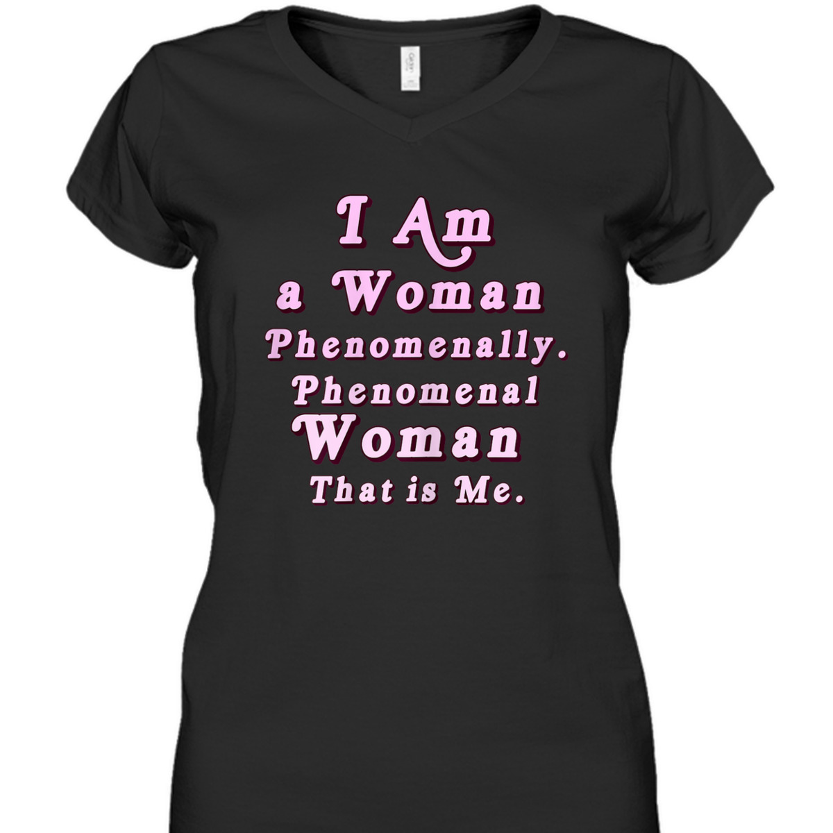 Womens Beautiful Woman - Woman First Feminist T-Shirt