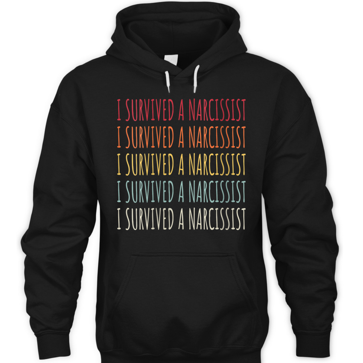 Womens I Survived A Narcissist Feminist Divorce T-Shirt