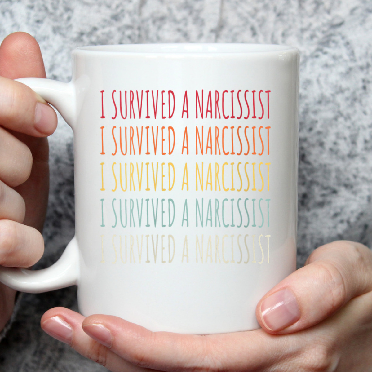 Womens I Survived A Narcissist Feminist Divorce T-Shirt Womens I Survived A Narcissist Feminist Divorce T-Shirt