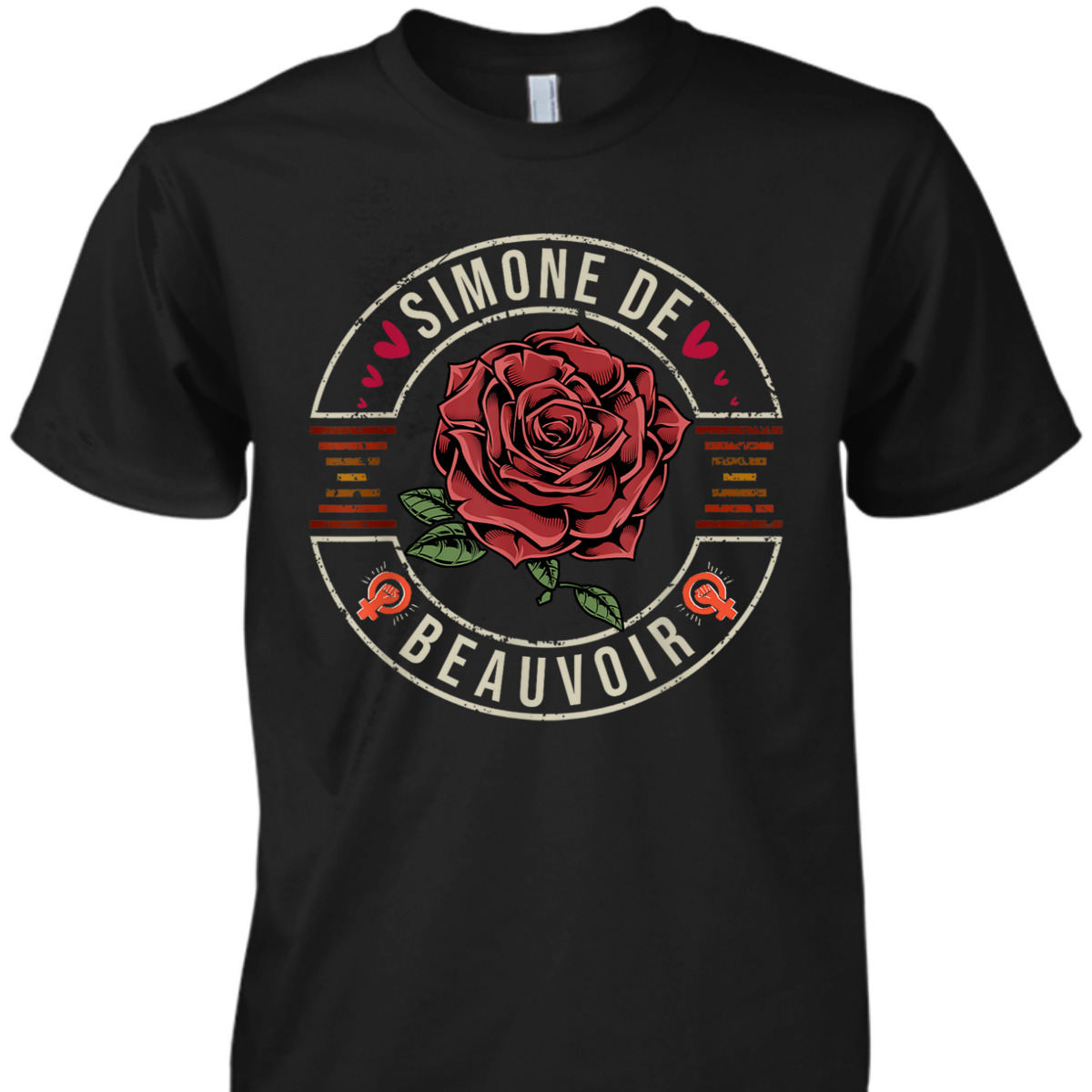 Simone De Beauvoir Feminist Power Of T-Shirt