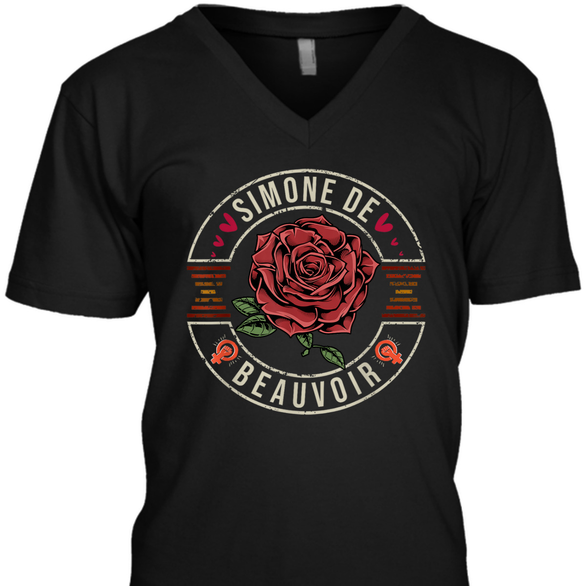 Simone De Beauvoir Feminist Power Of T-Shirt