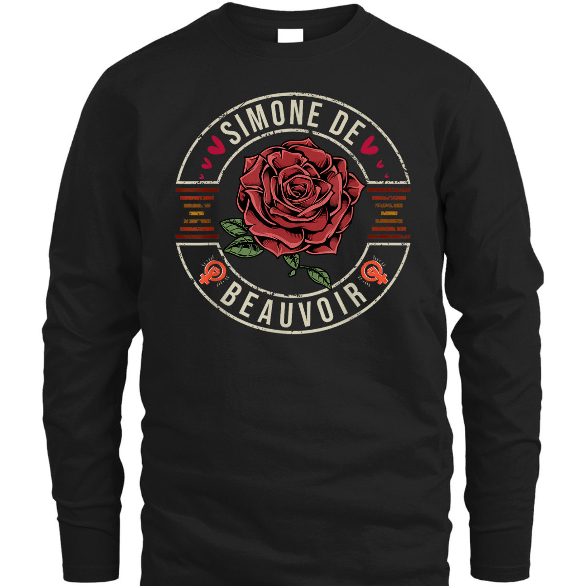 Simone De Beauvoir Feminist Power Of T-Shirt