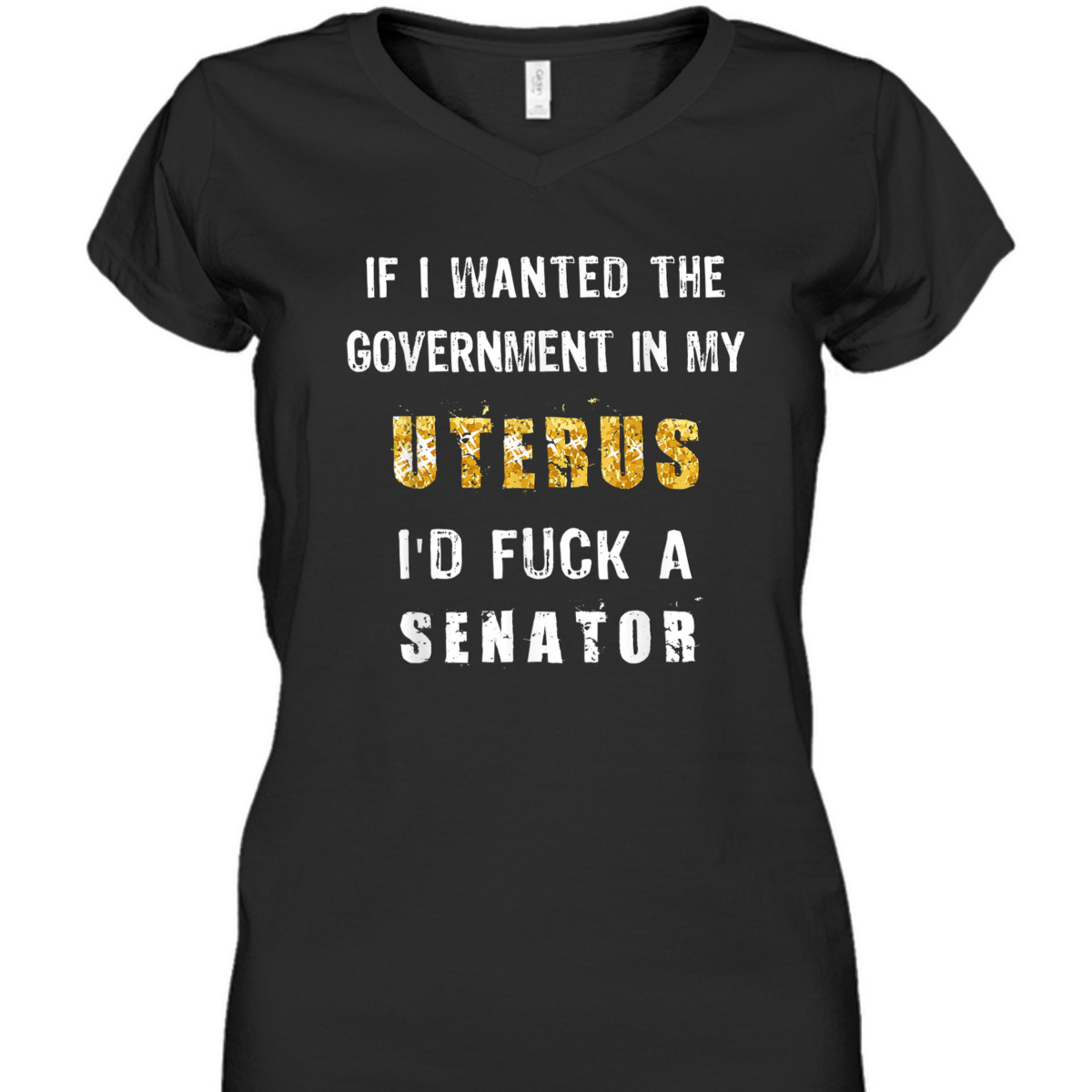 Government In My Uterus Her Choice Rights Feminism T-Shirt