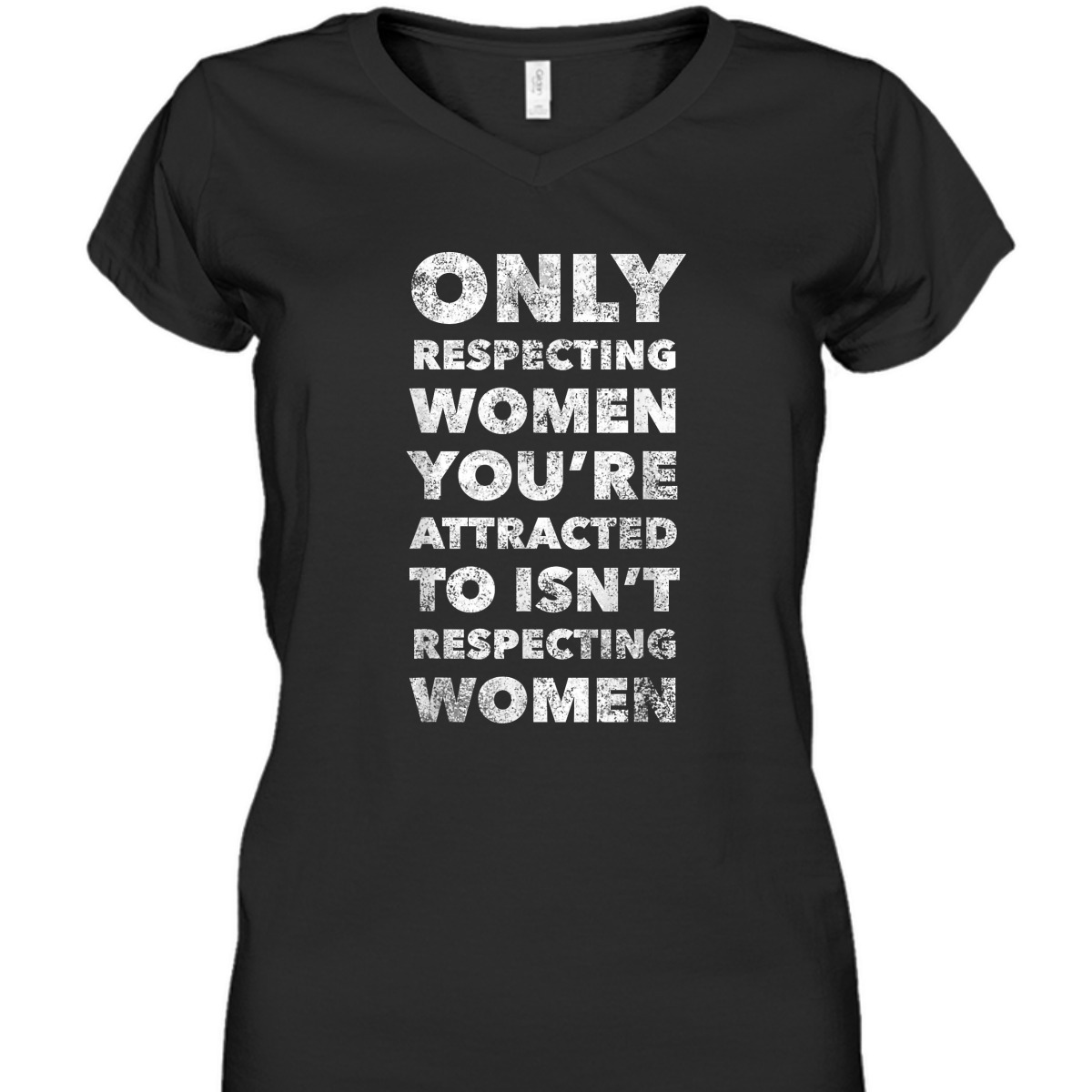 Respecting Women You're Attracted To Feminist T-Shirt Respecting Women You're Attracted To Feminist T-Shirt