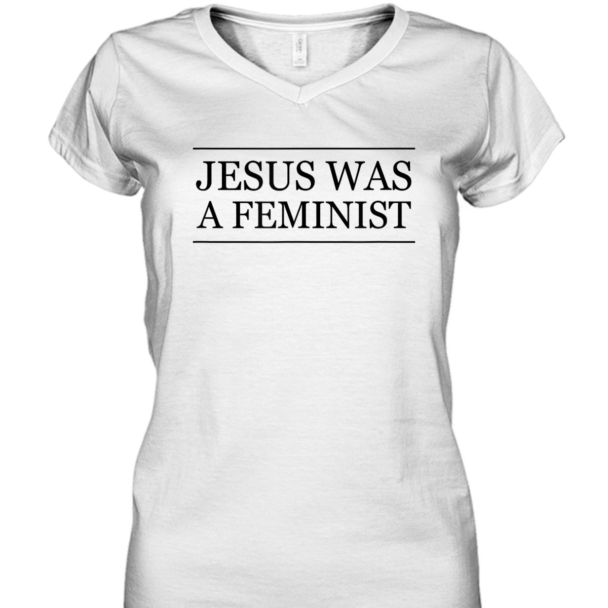 Top That Says - JESUS Was A FEMINIST Christian Feminism - T-Shirt Top That Says - JESUS Was A FEMINIST Christian Feminism - T-Shirt
