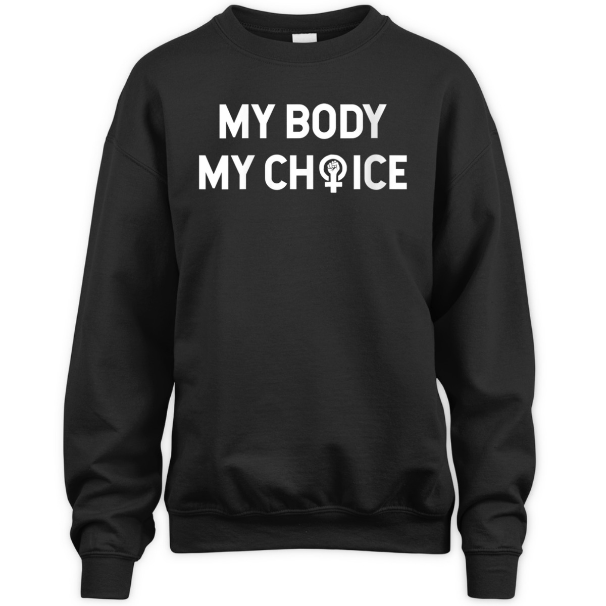 Womens My Body My Choice Feminist T-Shirt