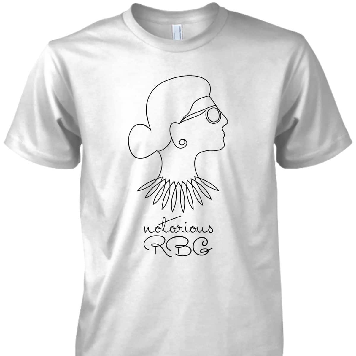 Feminist Notorious RBG Art T-Shirt Feminist Notorious RBG Art T-Shirt