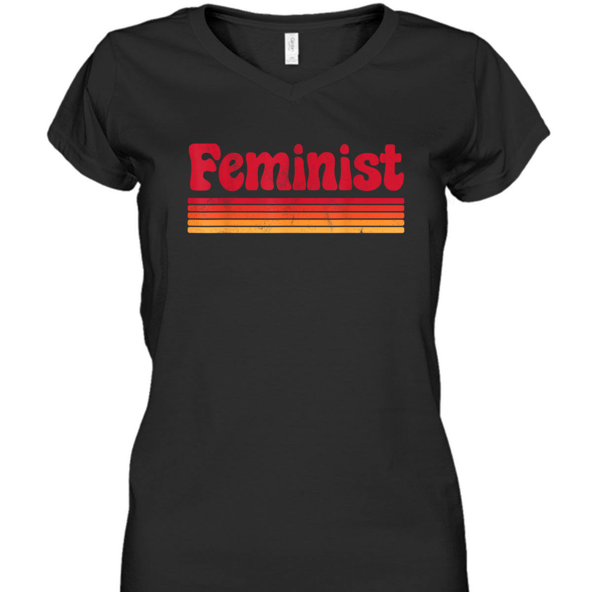 Feminist Retro Vintage 60s 70s Style Feminism Gift T-Shirt